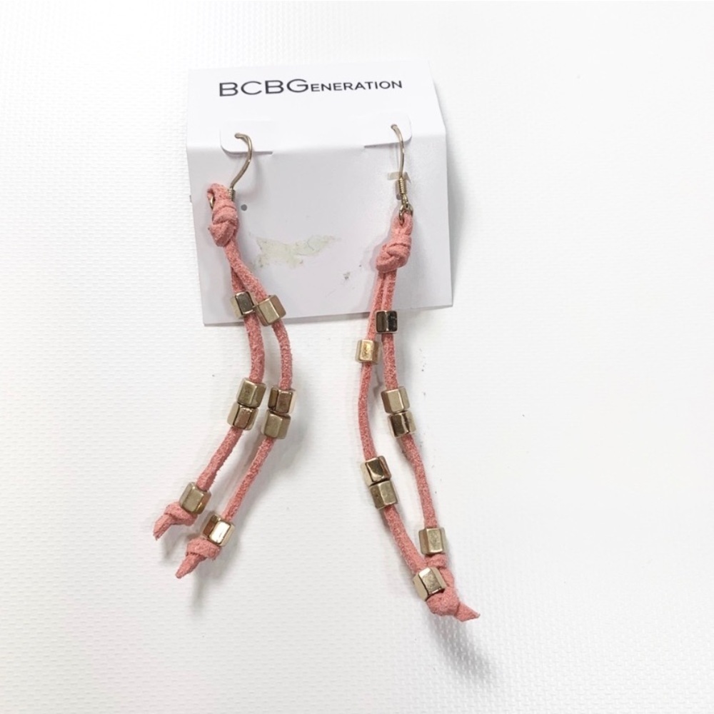 Bcbgeneration Peach Gold Dangling New With Tags 10$